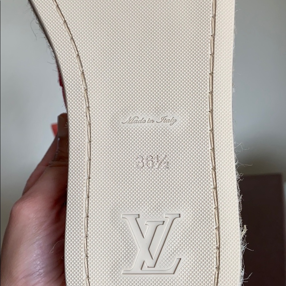 LOUS VUITTON ESPADRILLE size 6.5 - Picture 12 of 13